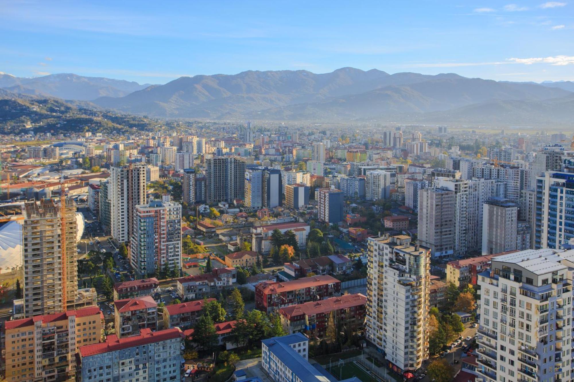 Orbi City Sea View Batumi Exteriör bild